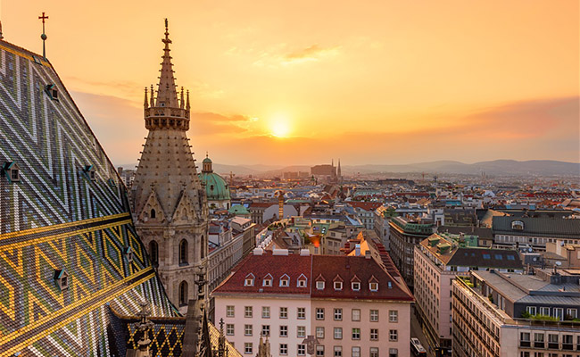 Vienna nhìn từ trên cao