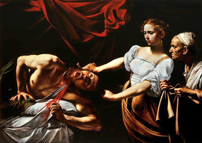 Một trong nhiều tác phẩm của họa sĩ Caravaggio