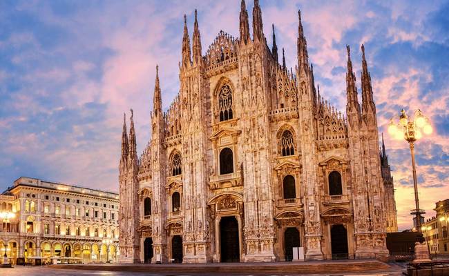 đất nước Ý - nhà thờ Milan Duomo