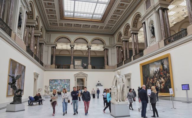 thành phố brussels - bảo tàng nghệ thuật hoàng gia bỉ