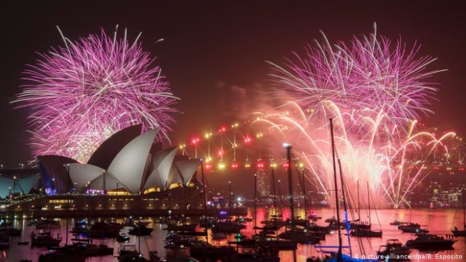 Australia luôn là một trong những quốc gia đón năm mới sớm nhất