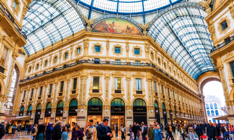 trung tâm thương mại Galleria Vittorio Emanuele II