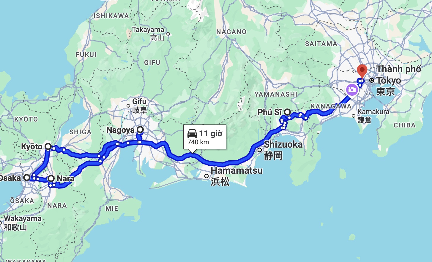 TOUR NHẬT BẢN – THU 2025: HÀ NỘI – NAGOYA – NARA – OSAKA – KYOTO – NÚI PHÚ SỸ – TOKYO 6N5Đ